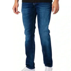 Bundle of 2-[W34/L34]Tommy Hilfiger High Waist  Classic Straight Men Jeans